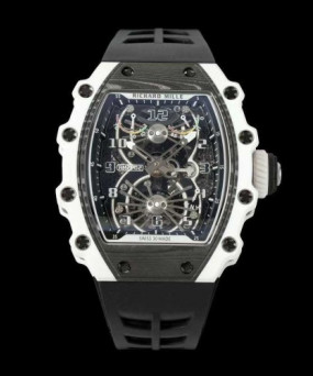 리차드밀 RM21-02 투르비용 에어로다인 뉴버젼 블랙 화이트 시계 워치